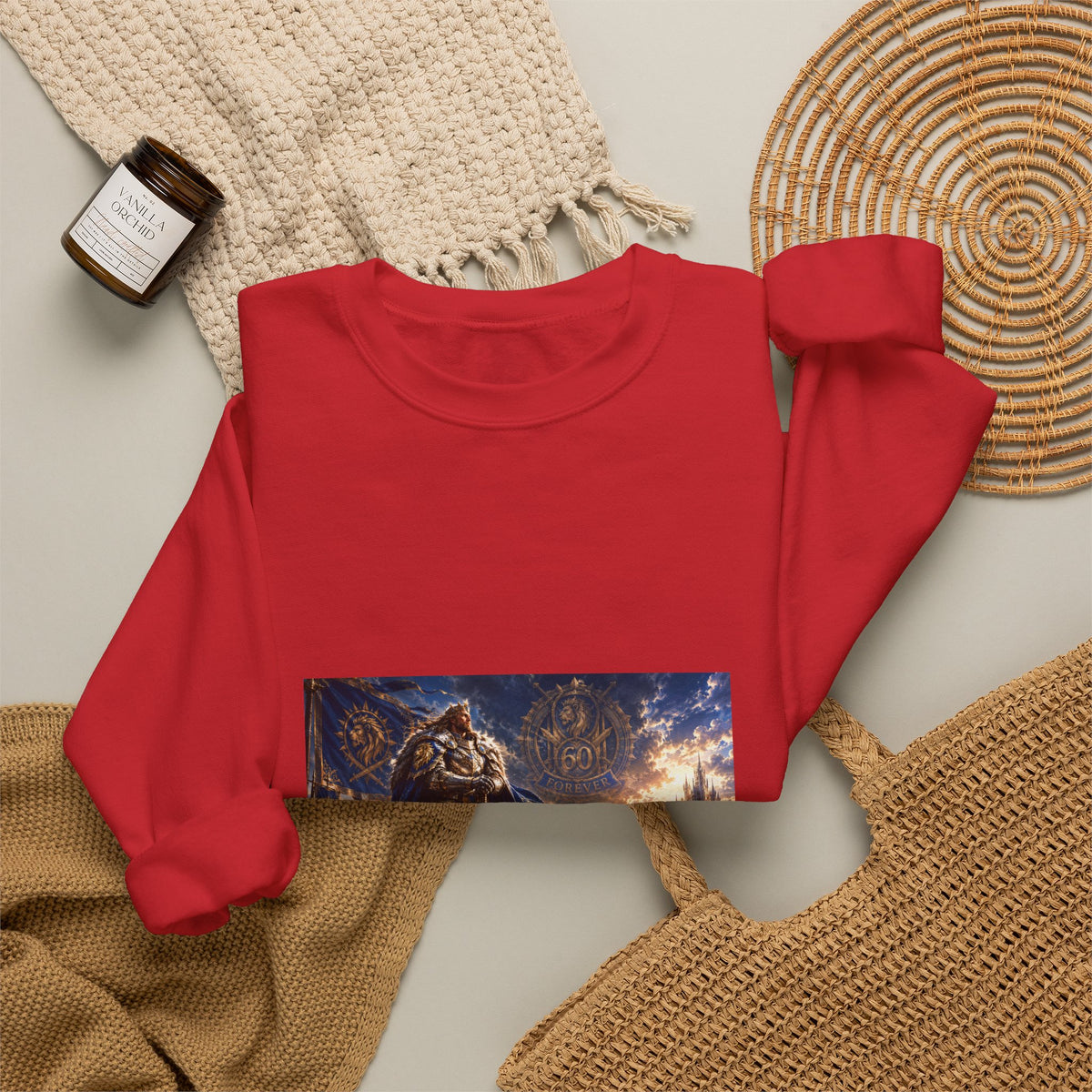 Mythic Viking Warrior Crewneck Sweatshirt