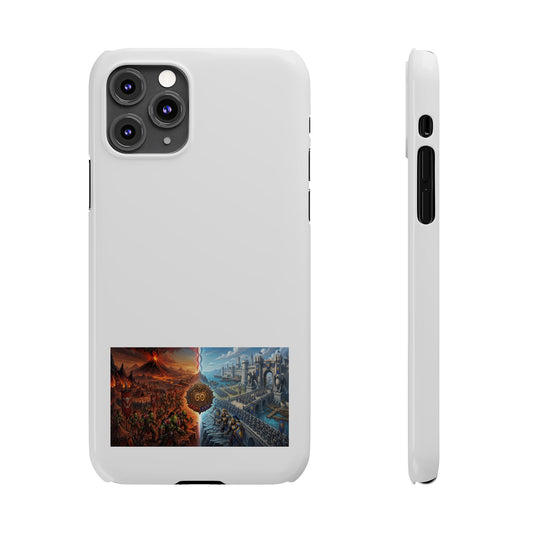 Viking Warrior Slim Phone Case — Norse Saga Art