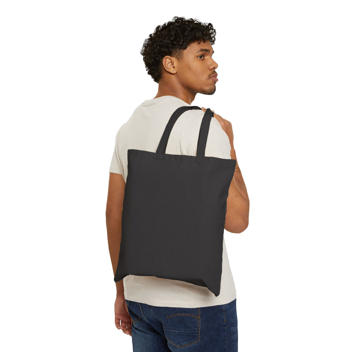 For The King Fantasy Tote Bag - Cotton Canvas Book Lover Grocery Shopper