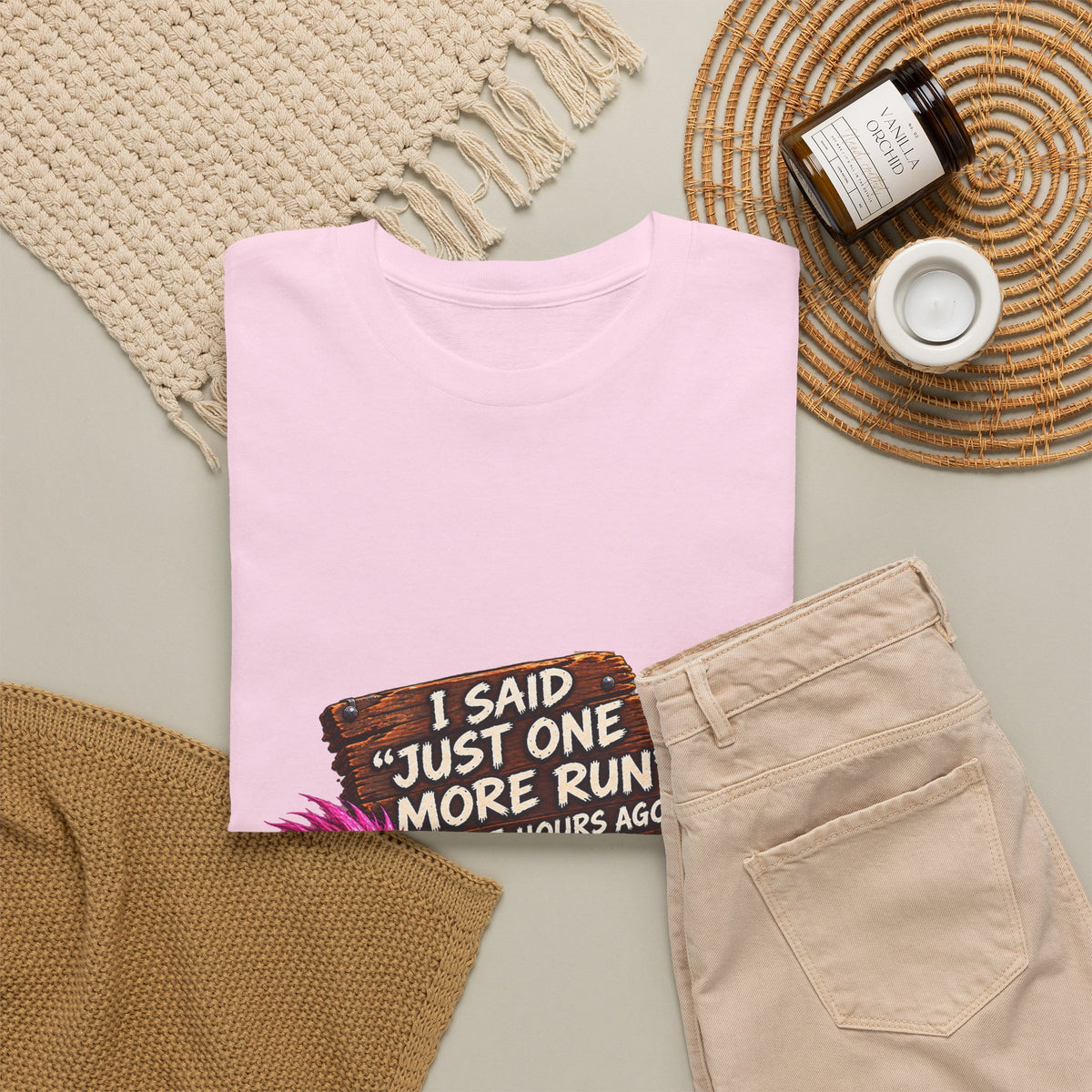 Just One More Run – T-Shirt