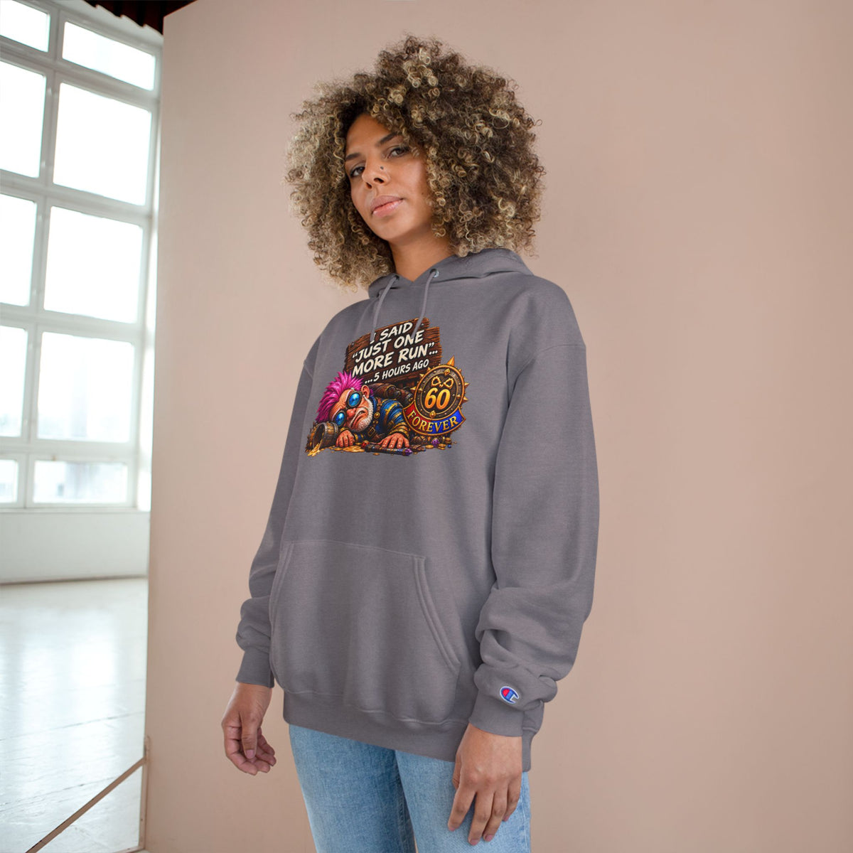 Just One More Run – Hoodie | Sixty Forever Co.