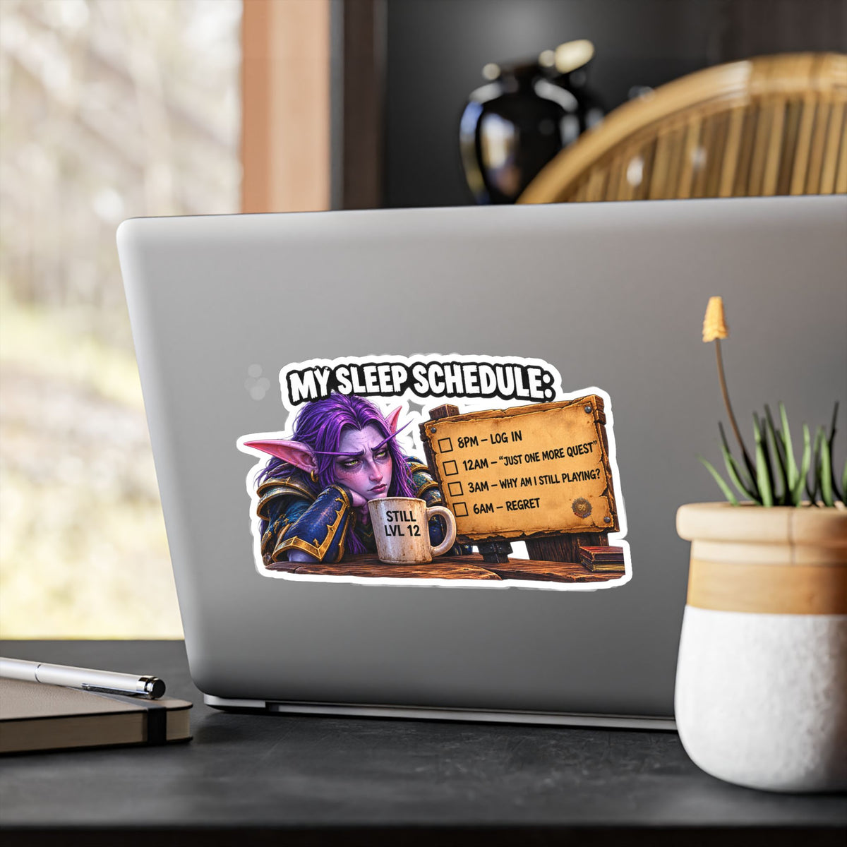 My Sleep Schedule – Poster Decal