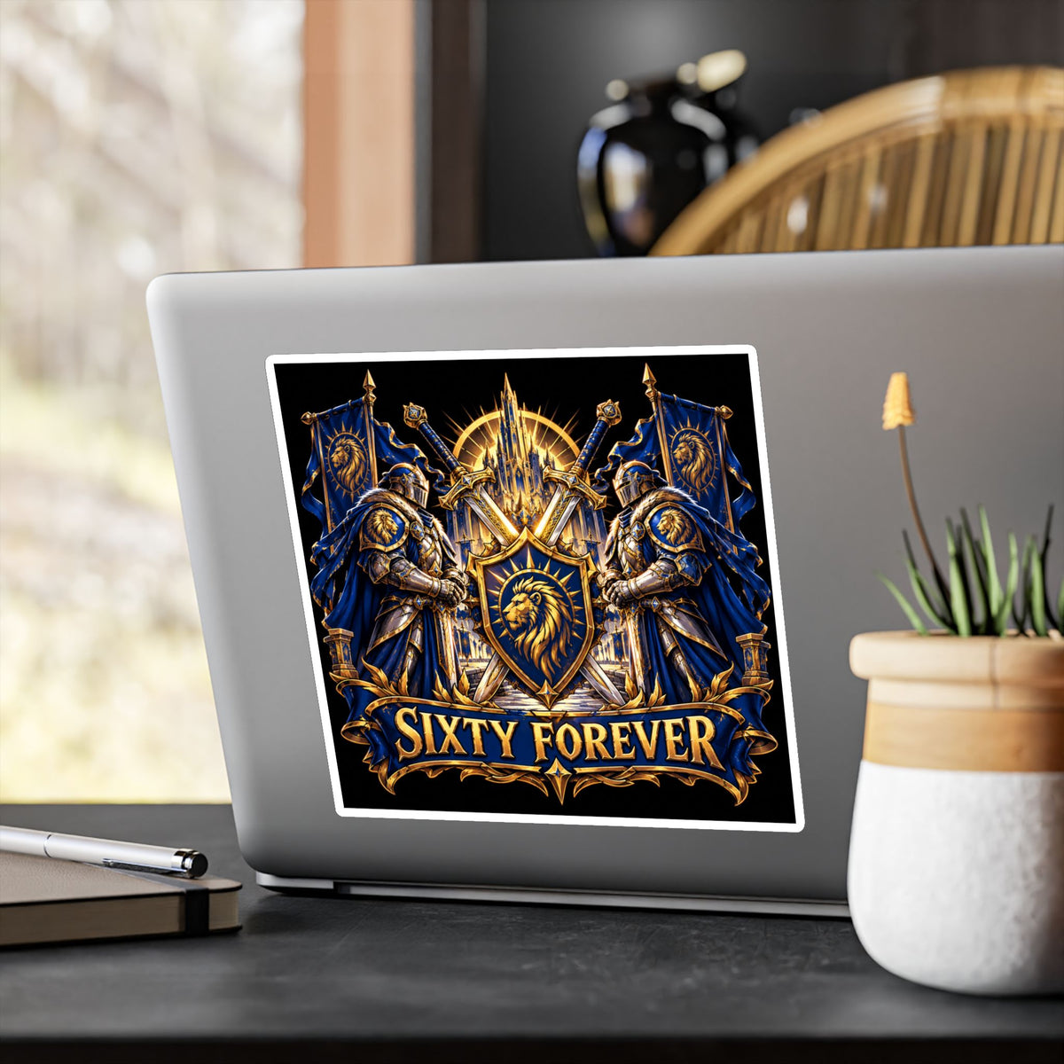 For The King – Crest – Poster Decal