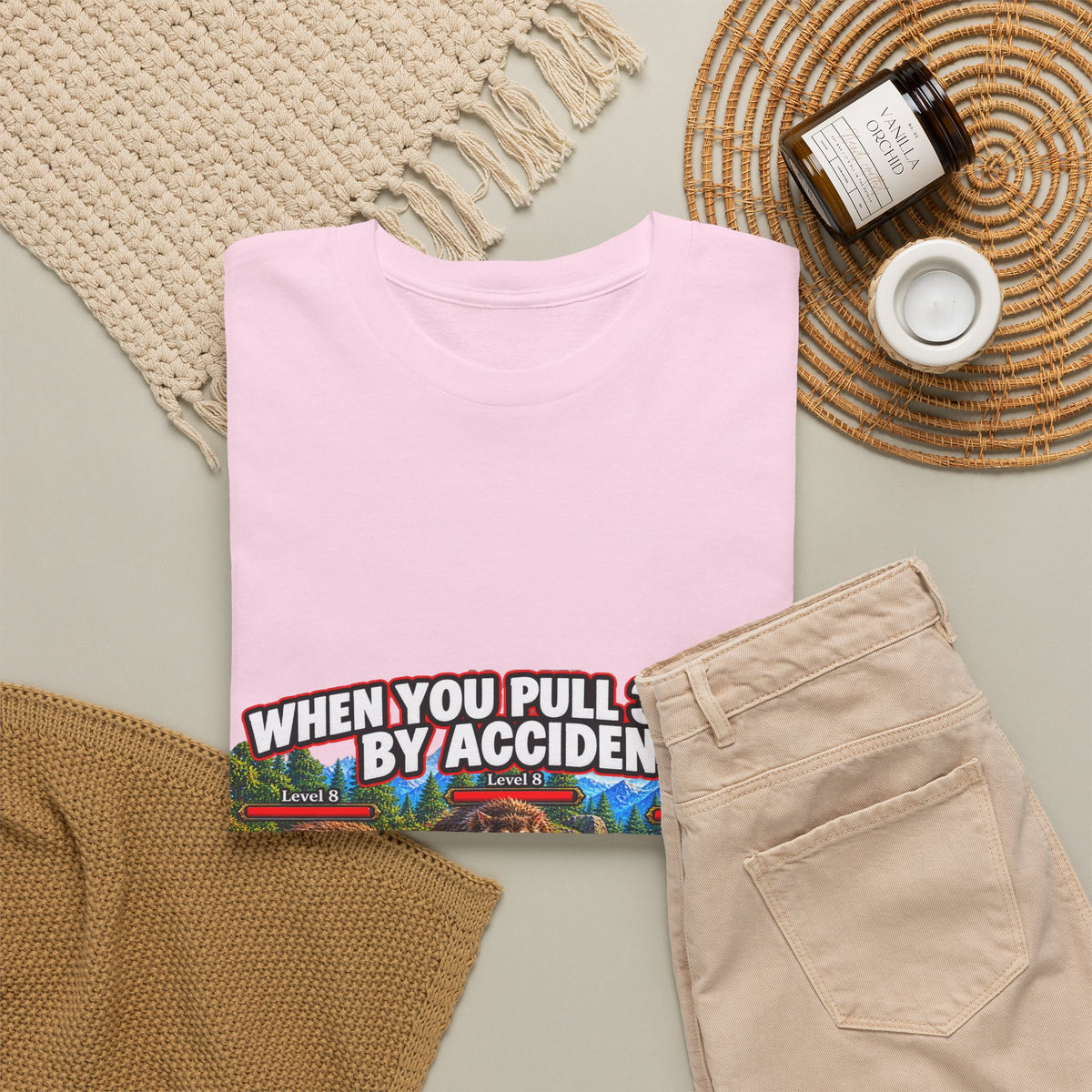 When You Pull 3 Mobs by Accident – T-Shirt