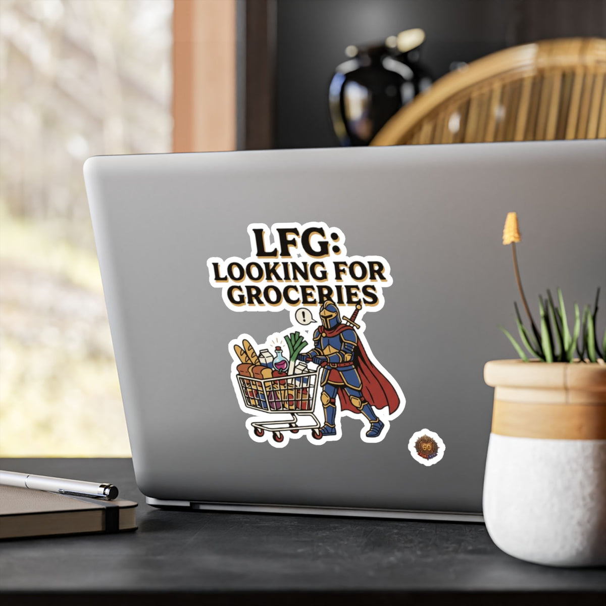 LFG: Looking For Groceries – Sticker