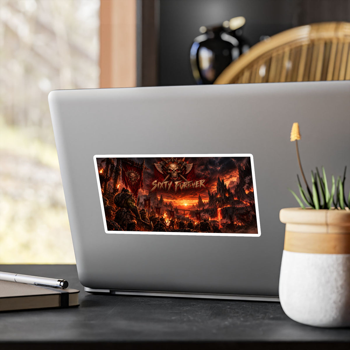 Sixty Forever – Lava Fields – Poster Decal