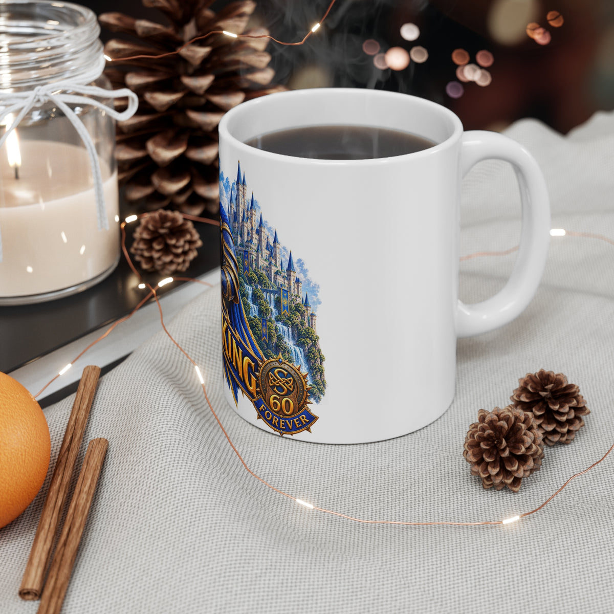 For The King – White Mug (11oz)