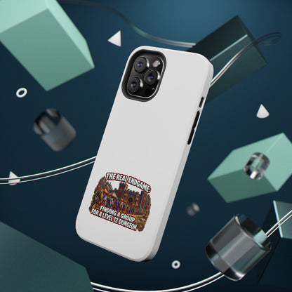 'The Real Endgame: Finding a Group' Heavy-Duty Impact-Resistant Phone Case