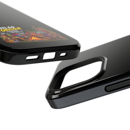 Phone Case — 'Level 60 Forever Campfire' Heavy-Duty Impact-Resistant Phone Case