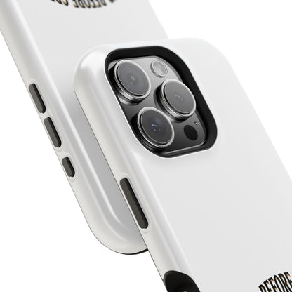 Phone Case — 'Need Before Greed' Heavy-Duty Impact-Resistant Phone Case