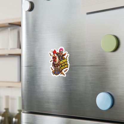 Honk If You're Leveling – Poster Decal