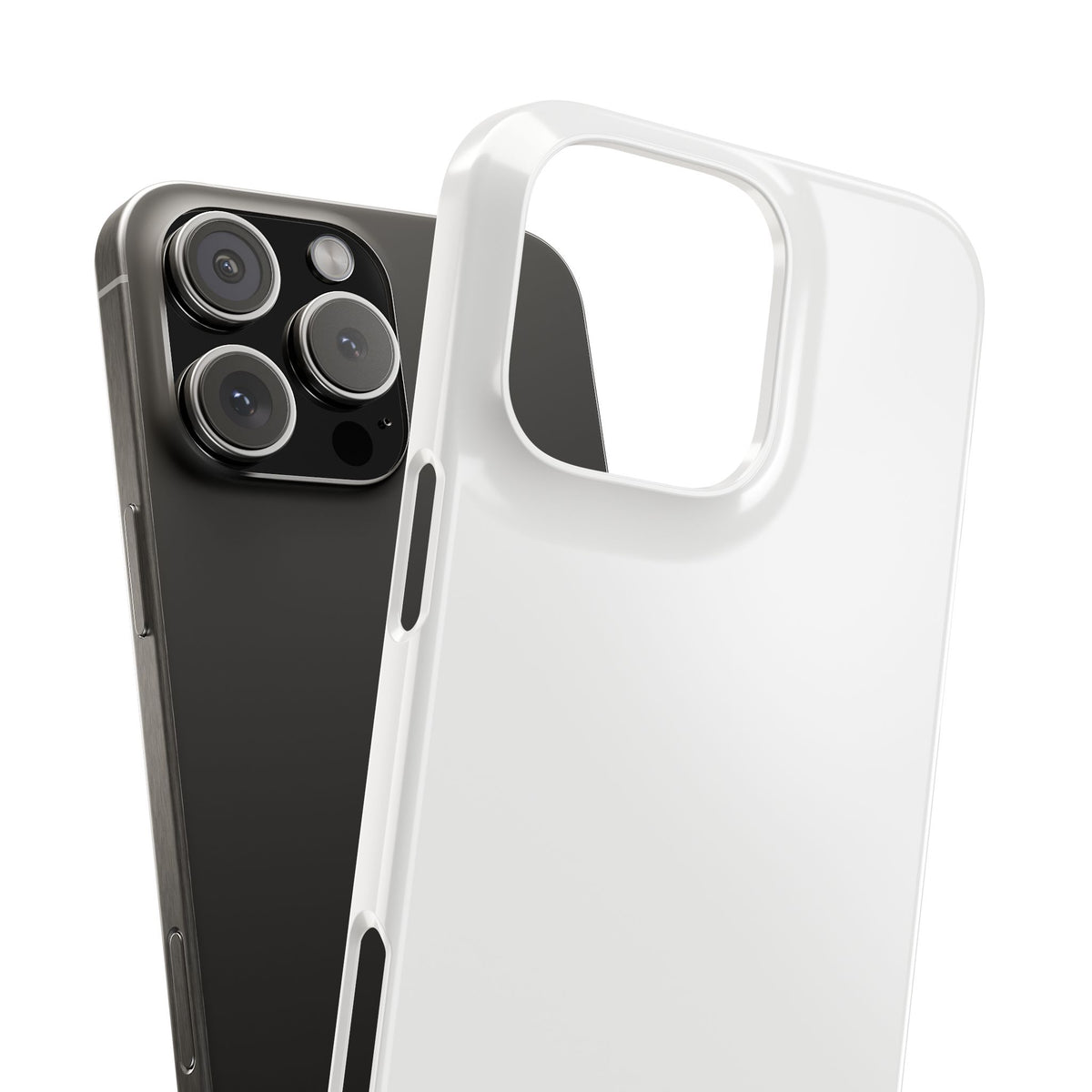 Slim Phone Case — Dark Fantasy Cityscape "Soft Panic" Design