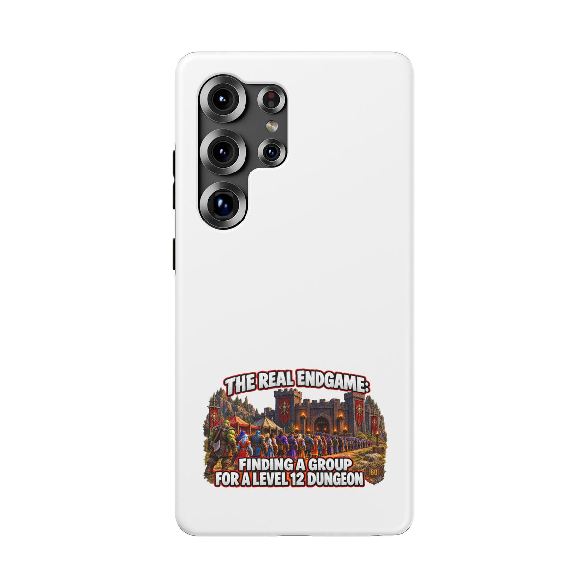 'The Real Endgame: Finding a Group' Heavy-Duty Impact-Resistant Phone Case