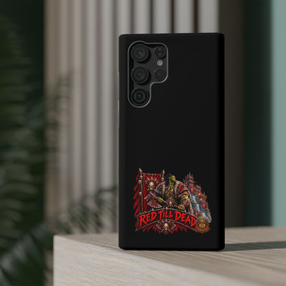 Phone Case — 'Red Till Dead' Heavy-Duty Impact-Resistant Phone Case