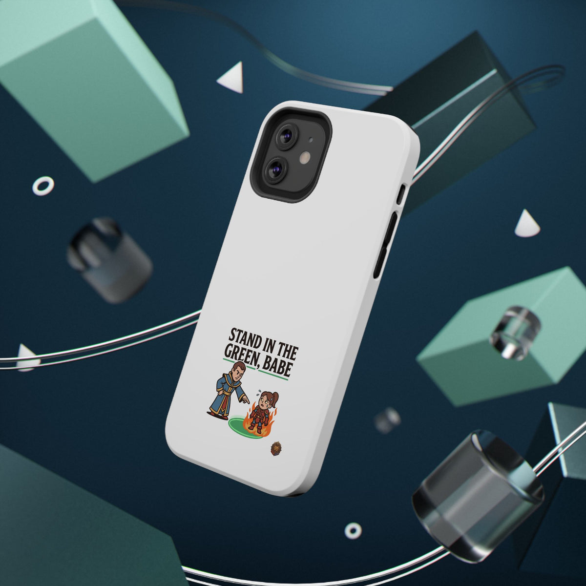 Phone Case — 'Stand in the Green, Babe' Heavy-Duty Impact-Resistant Phone Case