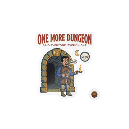 One More Dungeon – Poster Decal