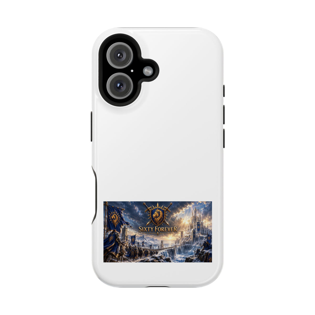 Sixty Forever – Lion Shield – Phone Case