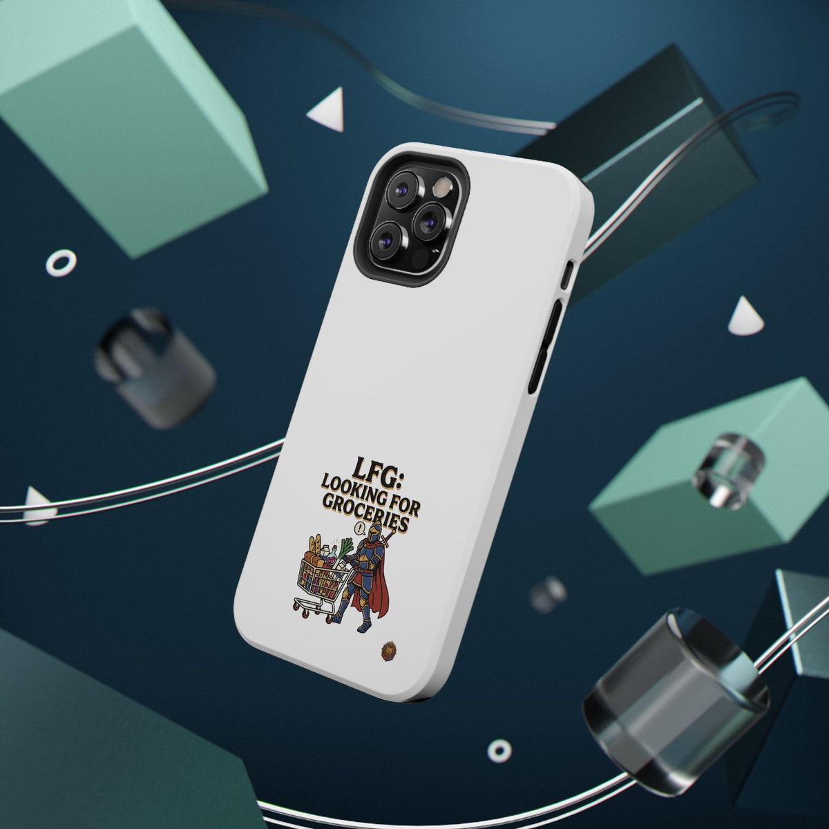 Phone Case — 'LFG: Looking for Groceries' Heavy-Duty Impact-Resistant Phone Case