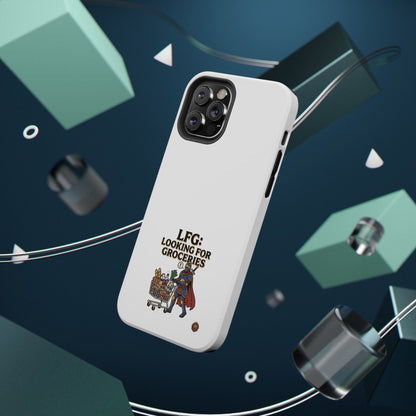 Phone Case — 'LFG: Looking for Groceries' Heavy-Duty Impact-Resistant Phone Case