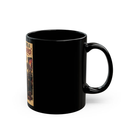 Social Life: Level 0 — Level 60 Achieved (Skull Banner) – Black Mug (11oz & 15oz)