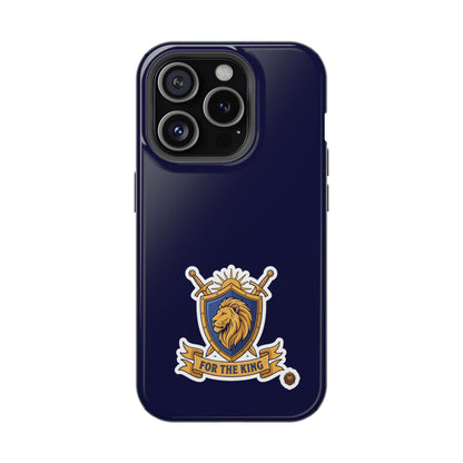 Phone Case — 'For The King Crest' Heavy-Duty Impact-Resistant Phone Case