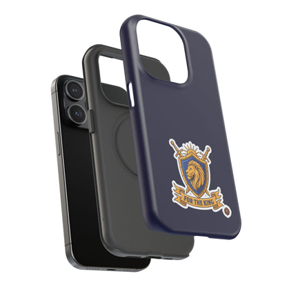 Phone Case — 'For The King Crest' Heavy-Duty Impact-Resistant Phone Case