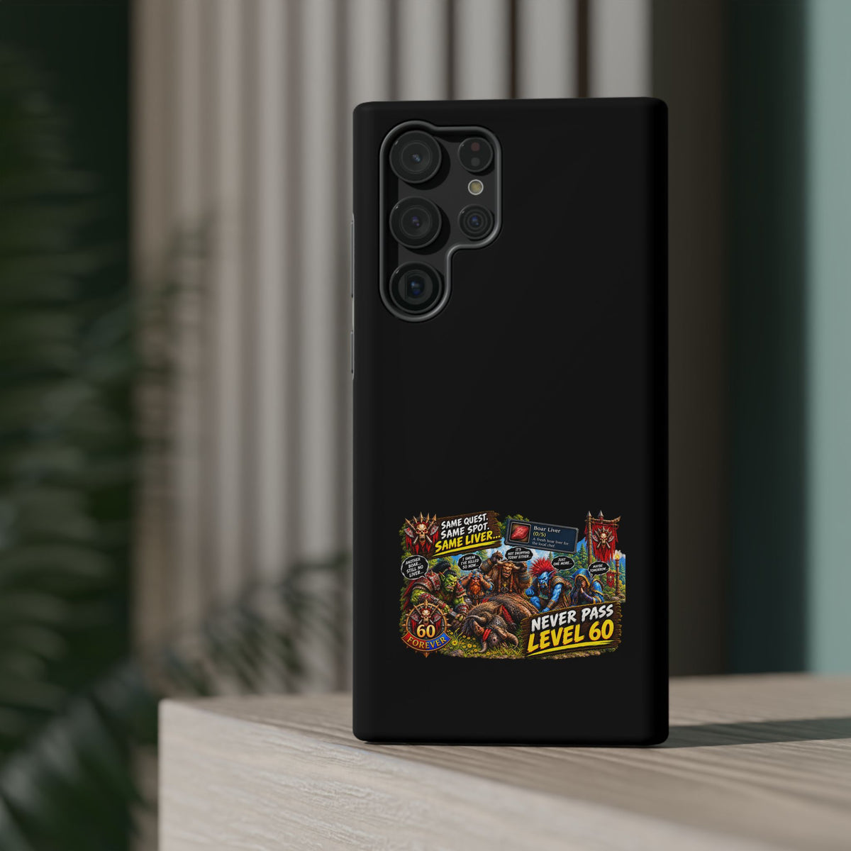 Phone Case — 'Same Quest, Same Spot' Heavy-Duty Impact-Resistant Phone Case