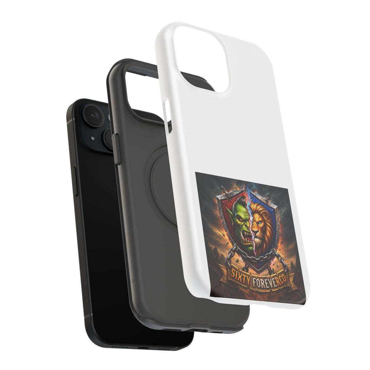 Pick Your Side – Split Shield – Phone Case