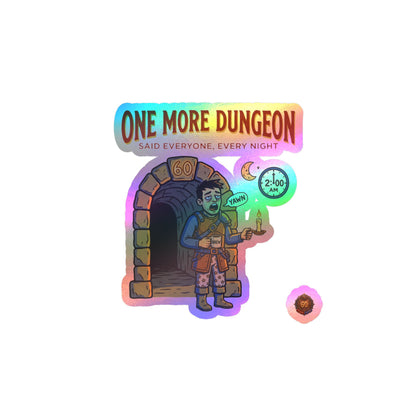 One More Dungeon – Poster Decal