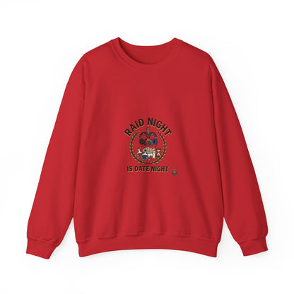 Raid Night Is Date Night – Sweatshirt | Sixty Forever Co.