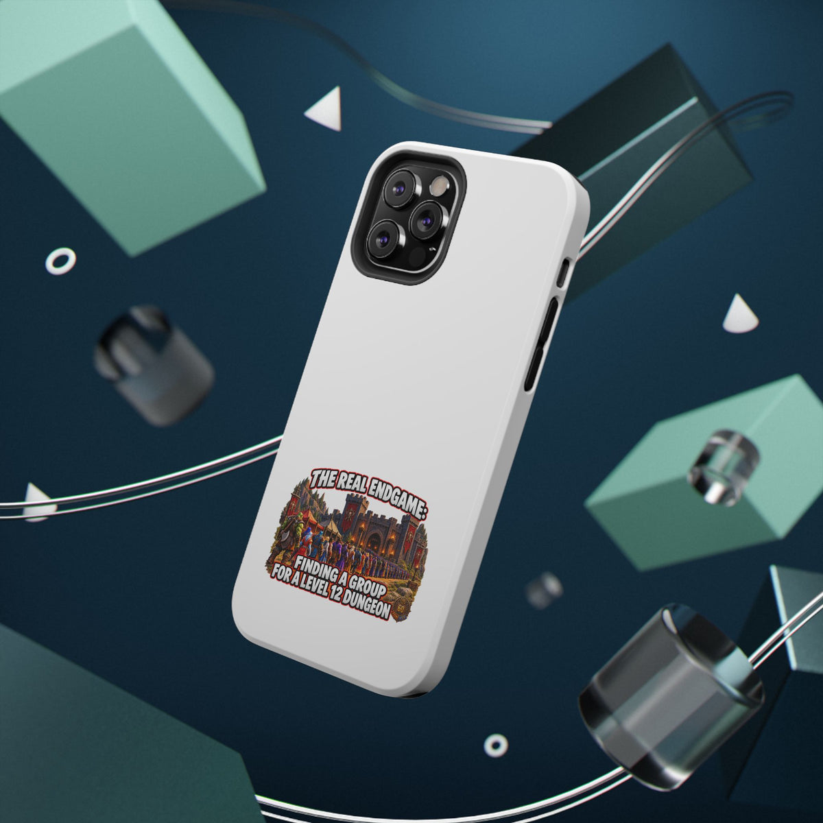 'The Real Endgame: Finding a Group' Heavy-Duty Impact-Resistant Phone Case