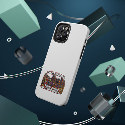 'The Real Endgame: Finding a Group' Heavy-Duty Impact-Resistant Phone Case