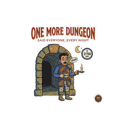 One More Dungeon – Poster Decal