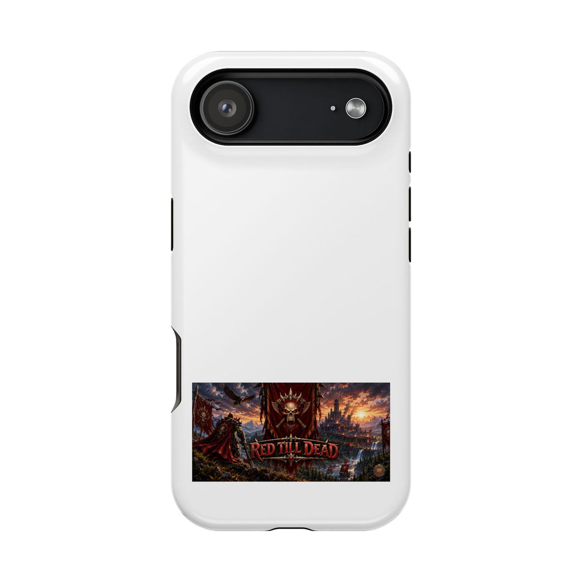 Red Till Dead – Banner Art – Phone Case