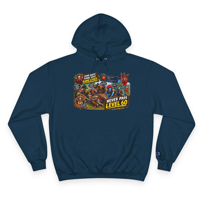 Never Pass Level 60 – Hoodie | Sixty Forever Co.