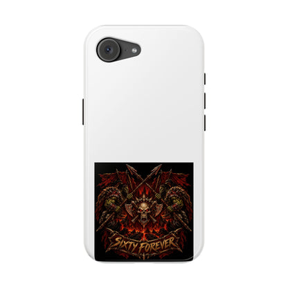 Sixty Forever – Skull & Axes – Phone Case