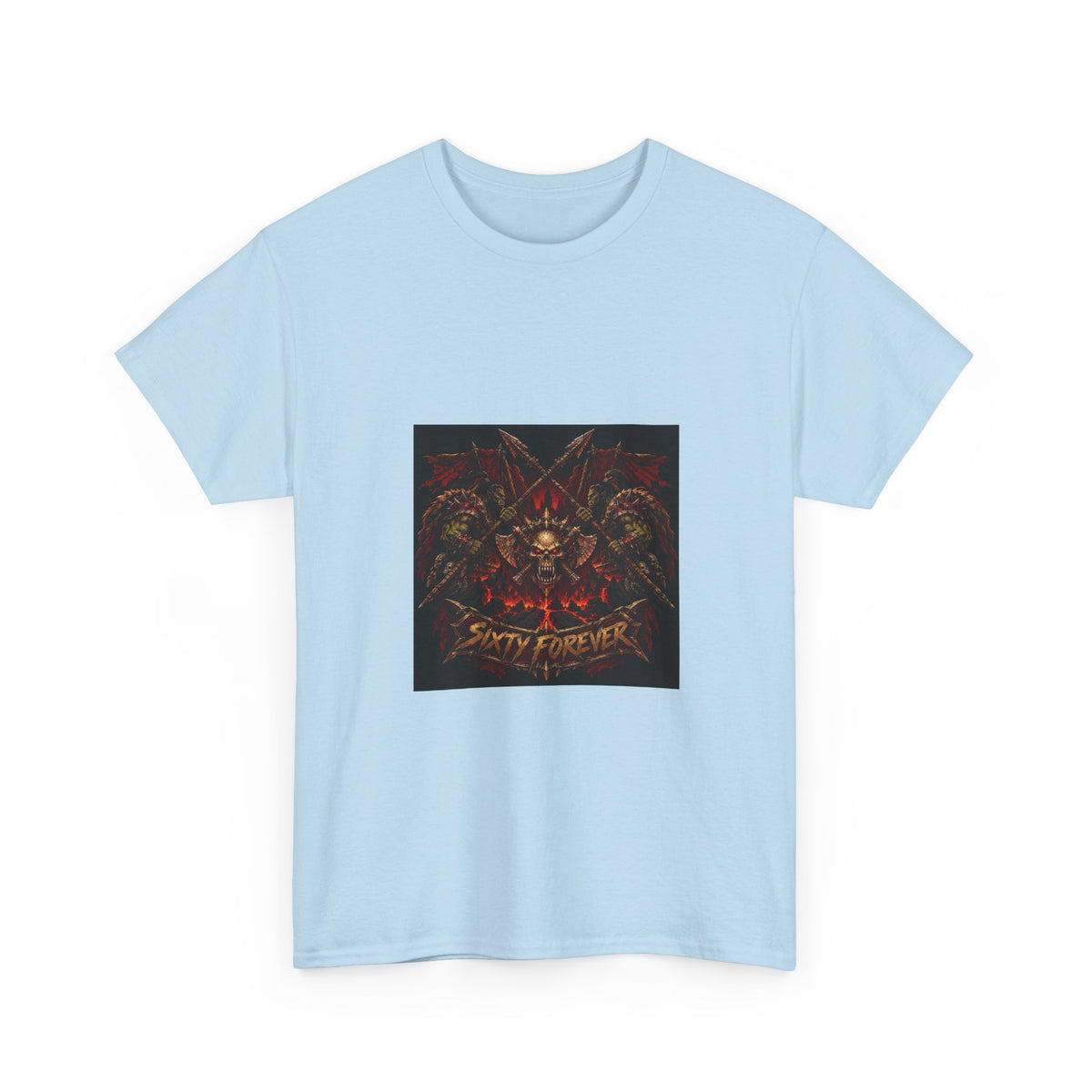 Sixty Forever – Skull & Axes – T-Shirt