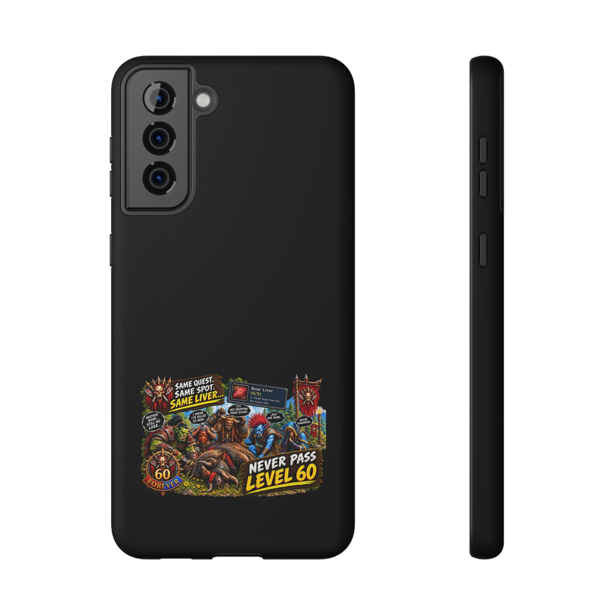 Phone Case — 'Same Quest, Same Spot' Heavy-Duty Impact-Resistant Phone Case