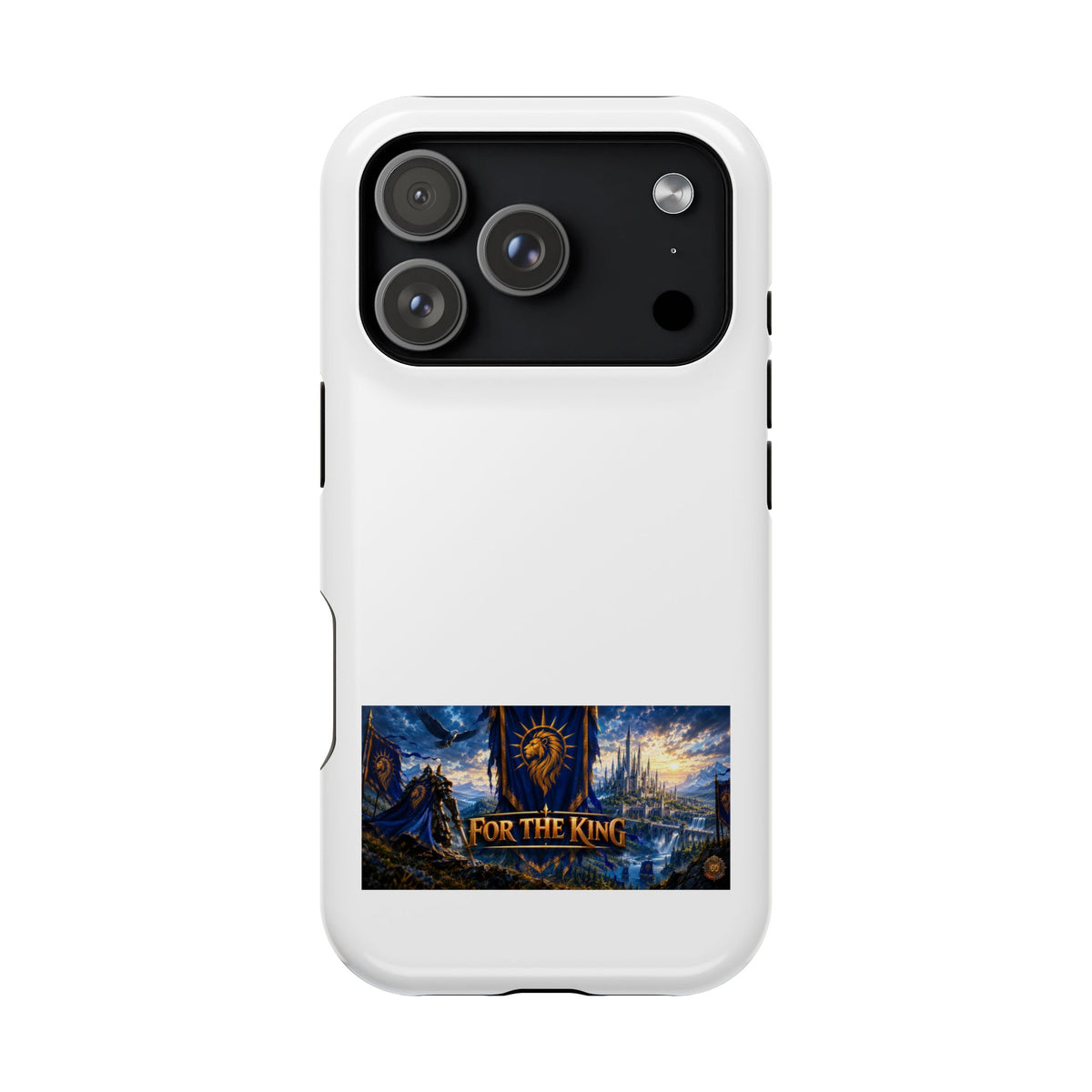 For The King – Banner Art – Phone Case