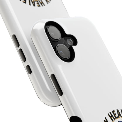 Phone Case — 'My Healer Is My Wife' Heavy-Duty Impact-Resistant Phone Case