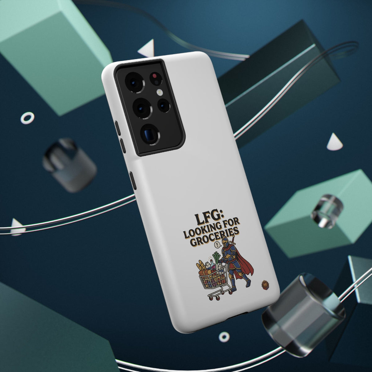 Phone Case — 'LFG: Looking for Groceries' Heavy-Duty Impact-Resistant Phone Case