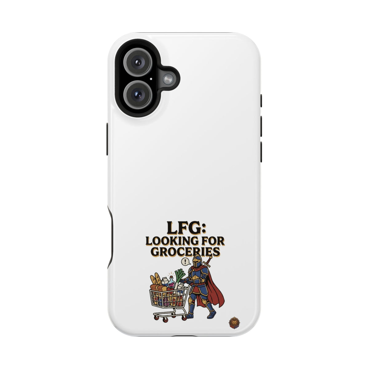 Phone Case — 'LFG: Looking for Groceries' Heavy-Duty Impact-Resistant Phone Case