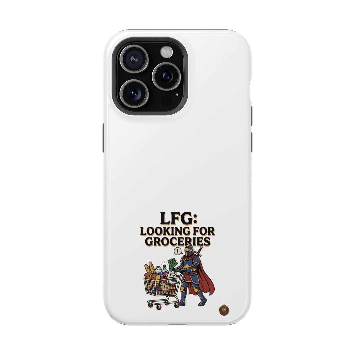 Phone Case — 'LFG: Looking for Groceries' Heavy-Duty Impact-Resistant Phone Case