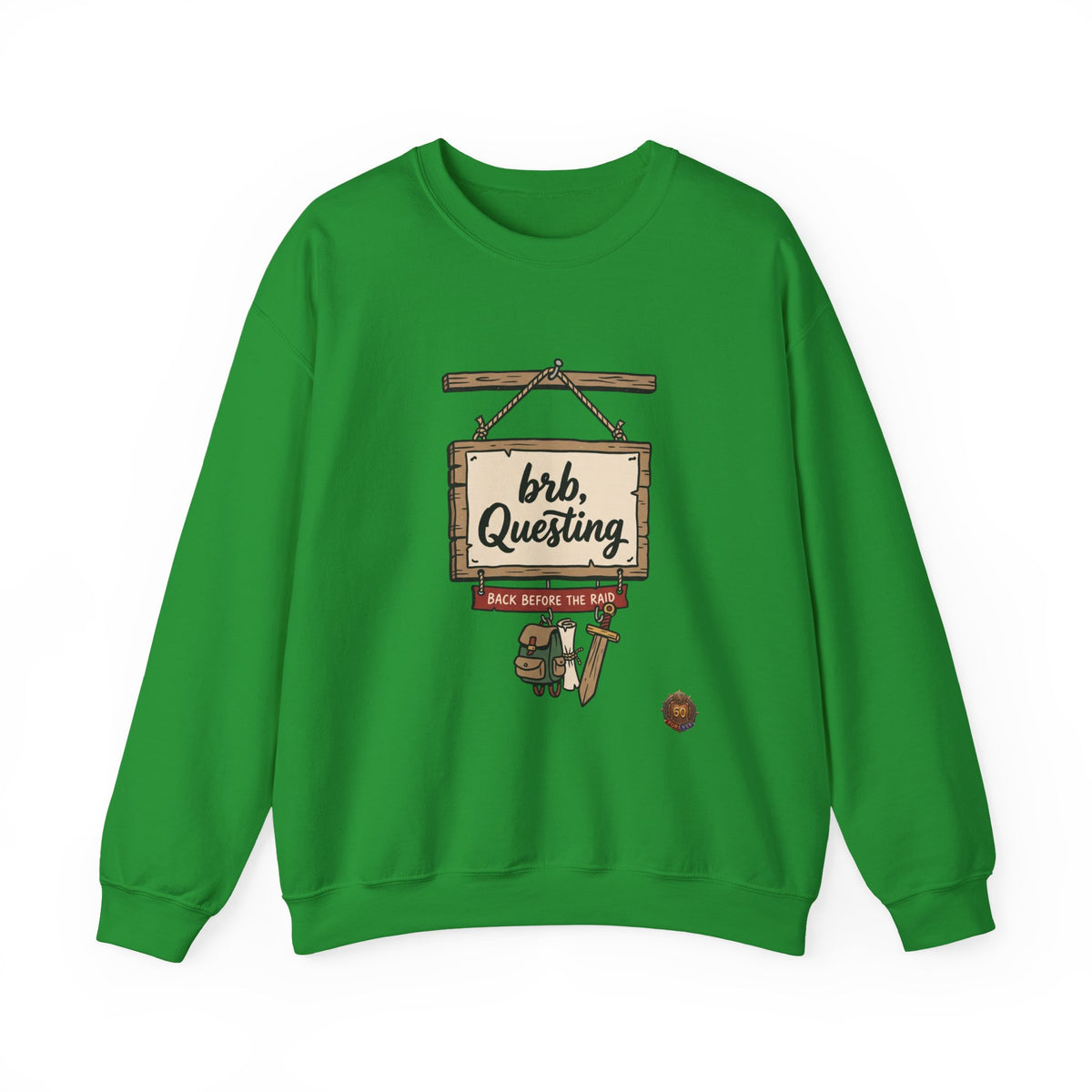 brb, Questing – Sweatshirt