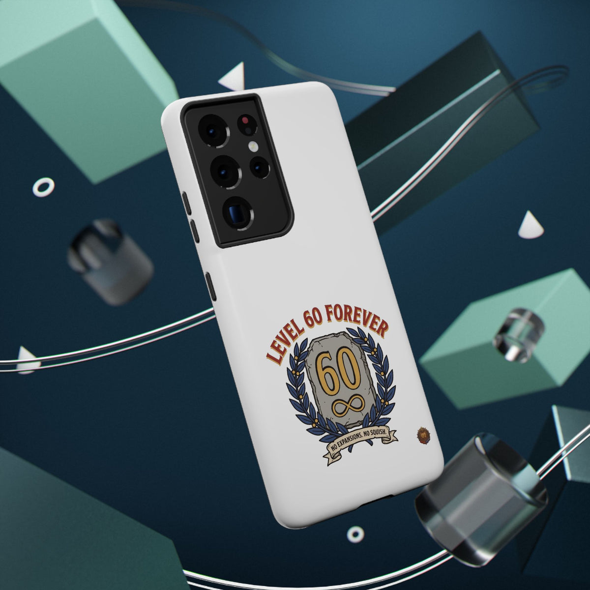 Phone Case — 'Level 60 Forever' Heavy-Duty Impact-Resistant Phone Case