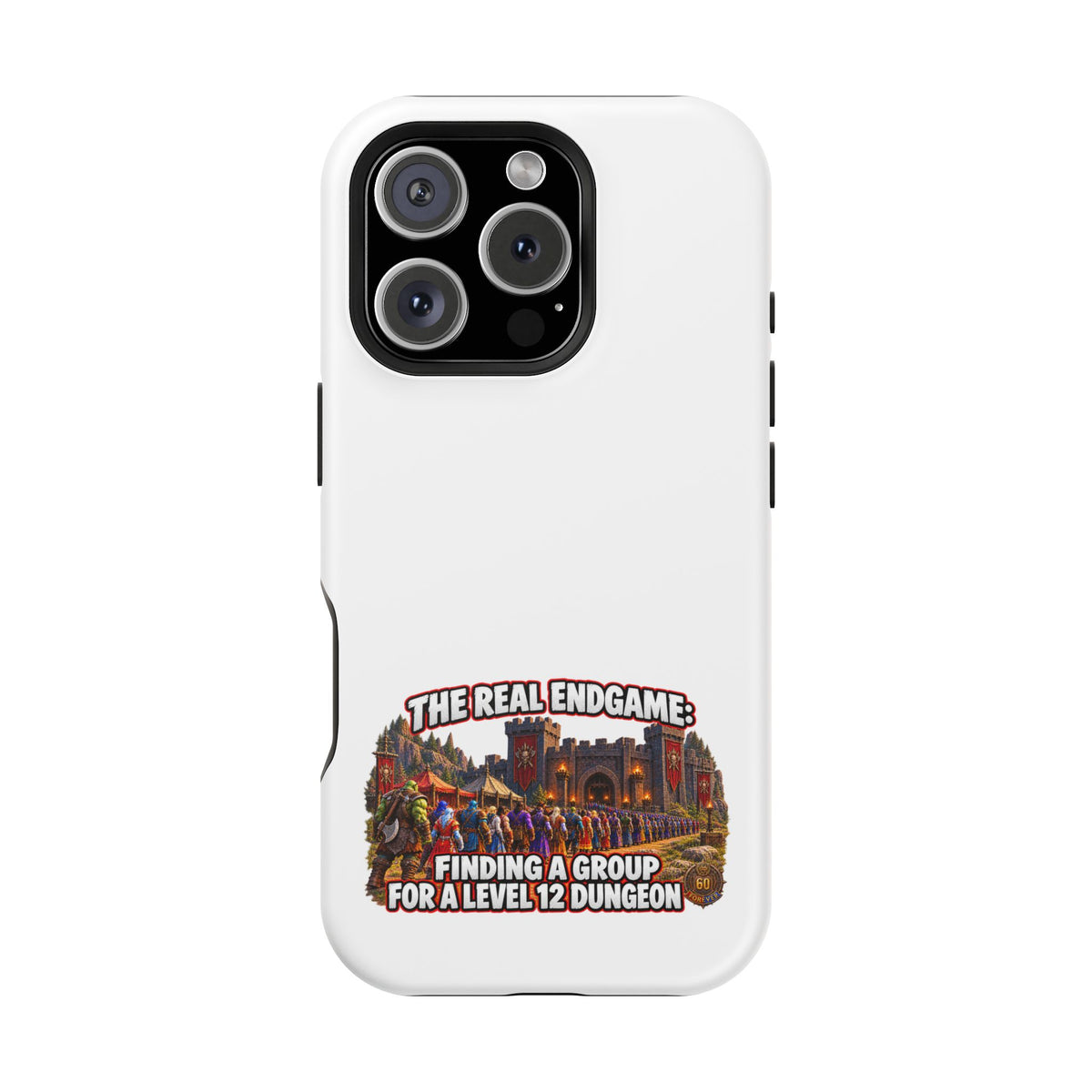 'The Real Endgame: Finding a Group' Heavy-Duty Impact-Resistant Phone Case