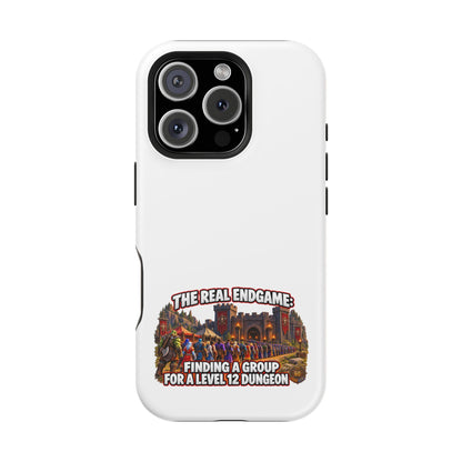 'The Real Endgame: Finding a Group' Heavy-Duty Impact-Resistant Phone Case