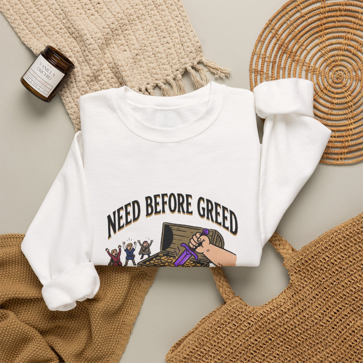 Need Before Greed – Sweatshirt