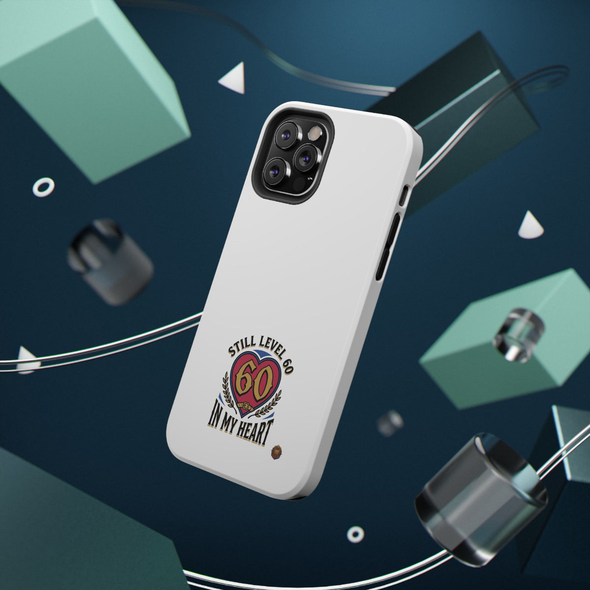Phone Case — 'Still Level 60 In My Heart' Heavy-Duty Impact-Resistant Phone Case