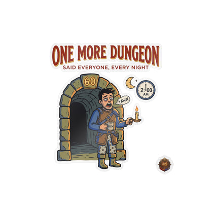 One More Dungeon – Poster Decal